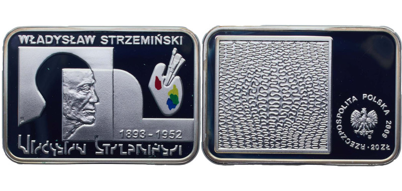 Poland Third Republic 2009 MW 20 Złotych (Władysław Strzemiński) ¨With Green Box...