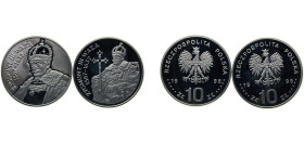 Poland Third Republic 1998 10 Złotych (Zygmunt III Waza, 2 Lots) Silver (.925) PF
