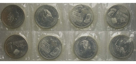 Spain Kingdom 1998 M 2000 Pesetas - Juan Carlos I (Philip II and Escorial, 4 Lots) Silver (.925) Madrid Mint (2324000) BU KM 987