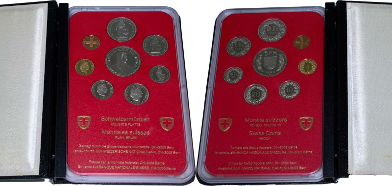 Switzerland Federal State 1993 B Proof Set Bern Mint PF