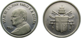 Vatican City City State 1982 Medal - John Paul II Nickel 10.3g BU