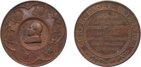 Vatican City City State ND(1863) Medal - Pius IX (v. J. & L.Wiener)at the Synod of Mechelen on August 18th, 1863. (COR UNUM ET ANIMA UNA) Bronze 136.6...