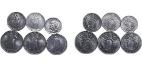 Vatican City City State 1941 R Lire - Pius XII (6 Lots) Rome Mint BU