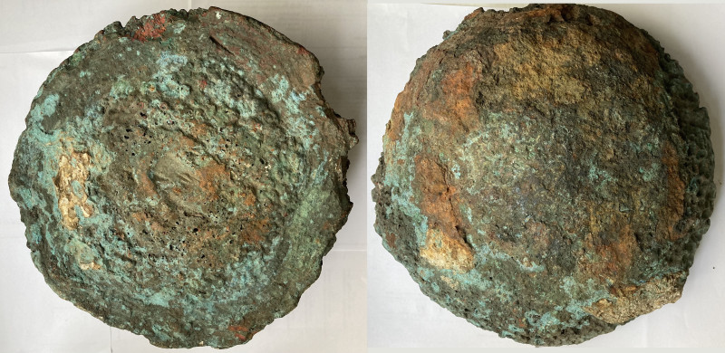 Central Italy, Uncertain mint, c. 6th-4th century BC. Cast Æ Aes Formatum (275mm...