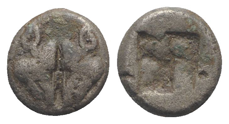 Lesbos, Unattributed early mint, c. 550-480 BC. BI 1/12 Stater (9mm, 1.08g). Con...