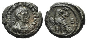 Philip I (244-249). Egypt, Alexandria. BI Tetradrachm (23mm, 12.58g, 12h), year 2 (244/5). Laureate and cuirassed bust r. R/ Eagle standing l., head r...