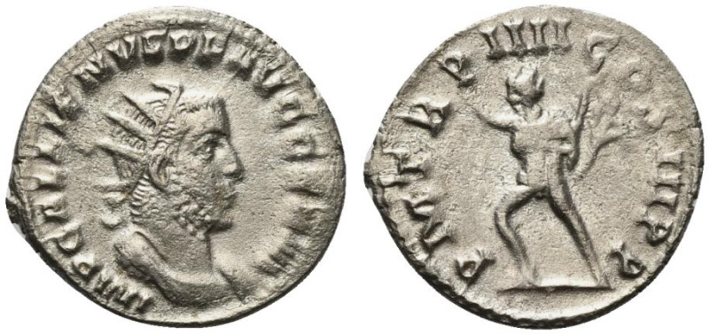 Gallienus (253-268). Antoninianus (22mm, 2.85g, 6h). Rome. Radiate, laureate and...