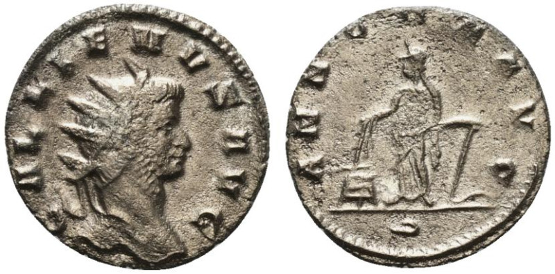 Gallienus (253-268). Antoninianus (19mm, 2.52g, 12h). Rome. Radiate head r. R/ A...