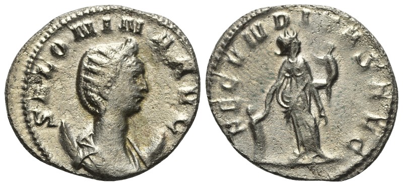 Salonina (Augusta, 254-268). AR Antoninianus (23mm, 3.29g, 6h). Rome, 260-8. Dia...