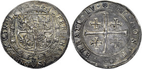 Casale. Ferdinando Gonzaga, 1612-1626. 
Tallero, AR 22,35 g. FERDINANDVS – D G DVX MAN VI Stemma Gonzaga sormontato dal monte Olimpo, dal motto FID –...