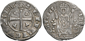 Milano. Enrico VII di Lussemburgo imperatore e re d’Italia, 1310-1313. Monetazione con il titolo di re: 1311-1313. 
Doppio ambrosino o ambrosino gros...