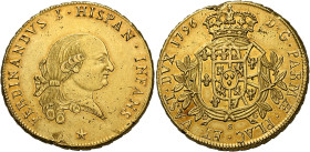 Parma. Ferdinando I di Borbone, 1765-1802. 
Da 8 doppie 1796, AV g. FERDINANDVS I HISPAN INFANS Testa a d., nel taglio del collo, SILI (Giuseppe Sili...