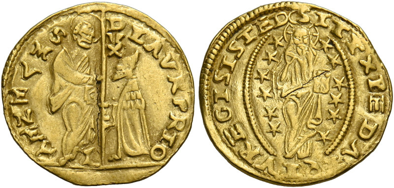 Venezia. Lorenzo Priuli, 1556-1559. 
Zecchino, AV 3,48 g. LAVR PRIO – S M VENET...