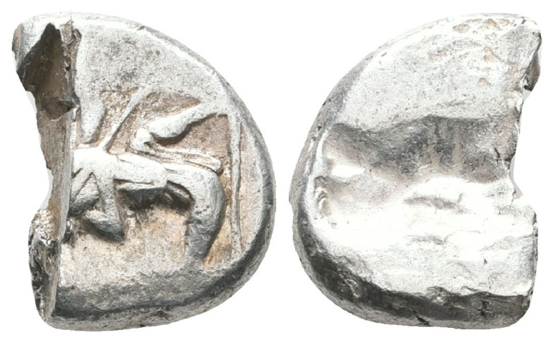 Archaic Silver cut coin fragments, Ca. 350-100 BC. AR.

Reference:

Conditio...