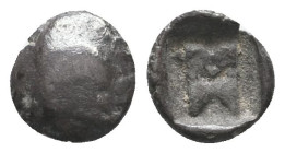 Greek Obols, Ca. 350-100 BC. AR.

Reference:

Condition: Very Fine

Weight =0.5 gr
Heıght =7.6 mm