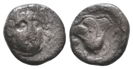 Caria, Rhodos. AR . Circa 408/7-390 BC.

Reference:

Condition: Very Fine

Weight =1.6 gr
Heıght =11.1 mm