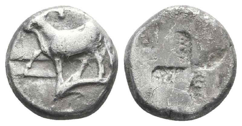 Thrace, Byzantion. AR . Circa 340-320 BC.

Reference:

Condition: Very Fine...