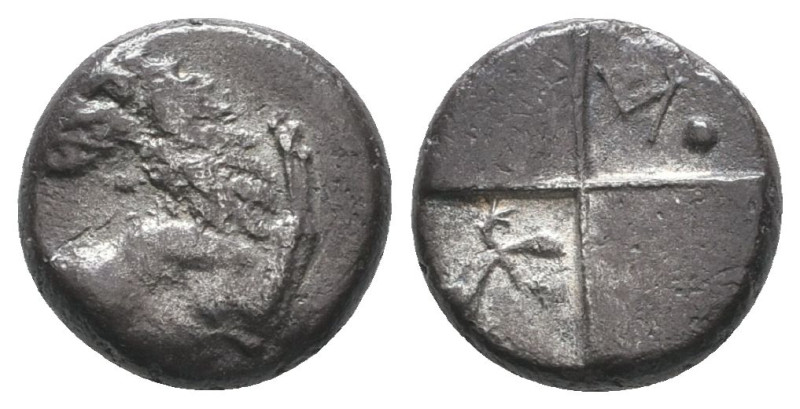 Thrace, Chersonesos. AR Hemidrachm, Circa 357-320BC.

Reference:

Condition:...