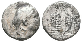 Kings of Cappadocia, Ar. (220-163 BC). Drachm

Reference:

Condition: Very Fine

Weight =3.9 gr
Heıght =15.6 mm