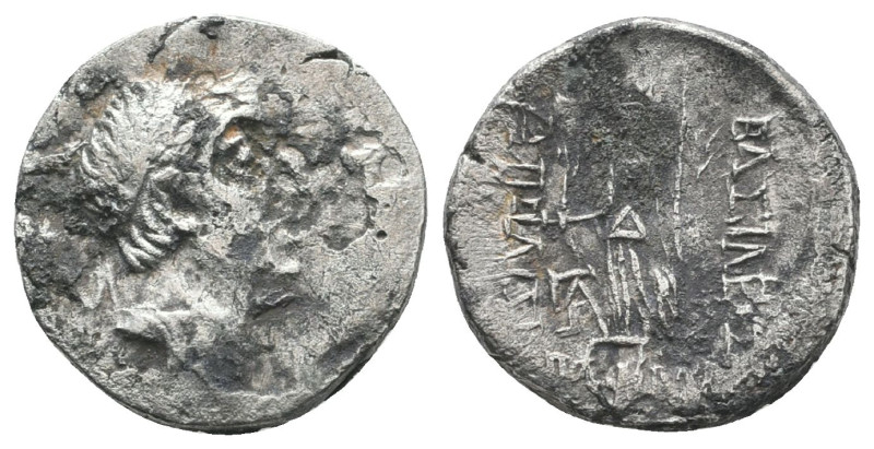 Kings of Cappadocia, Ar. (220-163 BC). Drachm

Reference:

Condition: Very F...
