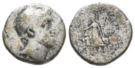 Kings of Cappadocia, Ar. (220-163 BC). Drachm

Reference:

Condition: Very Fine

Weight =3.9 gr
Heıght =14.08 mm