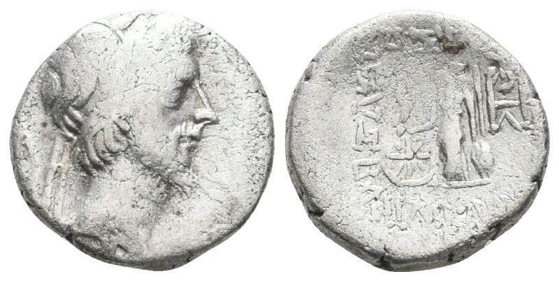 Kings of Cappadocia, Ar. (220-163 BC). Drachm

Reference:

Condition: Very F...