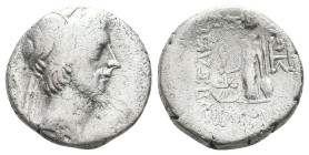 Kings of Cappadocia, Ar. (220-163 BC). Drachm

Reference:

Condition: Very Fine

Weight =3.7 gr
Heıght =14.7 mm