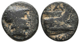 Greek Coins. 4th - 1st century B.C. AE

Reference:

Condition: Very Fine

Weight =4.5 gr
Heıght =14.0 mm