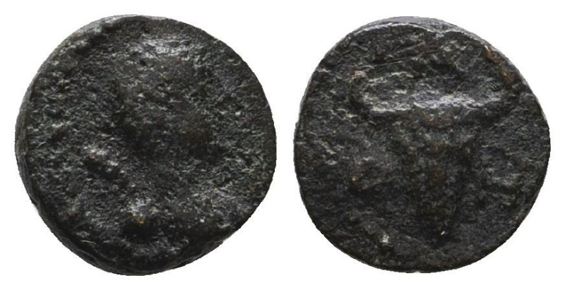 Greek Coins. 4th - 1st century B.C. AE

Reference:

Condition: Very Fine

...