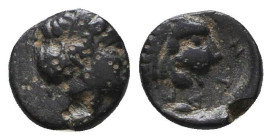 Greek Coins. 4th - 1st century B.C. AE

Reference:

Condition: Very Fine

Weight =0.6 gr
Heıght =8.2 mm