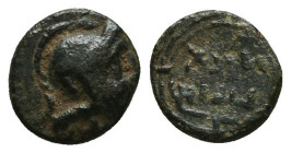 Greek Coins. 4th - 1st century B.C. AE

Reference:

Condition: Very Fine

Weight =0.8 gr
Heıght =7.7 mm
