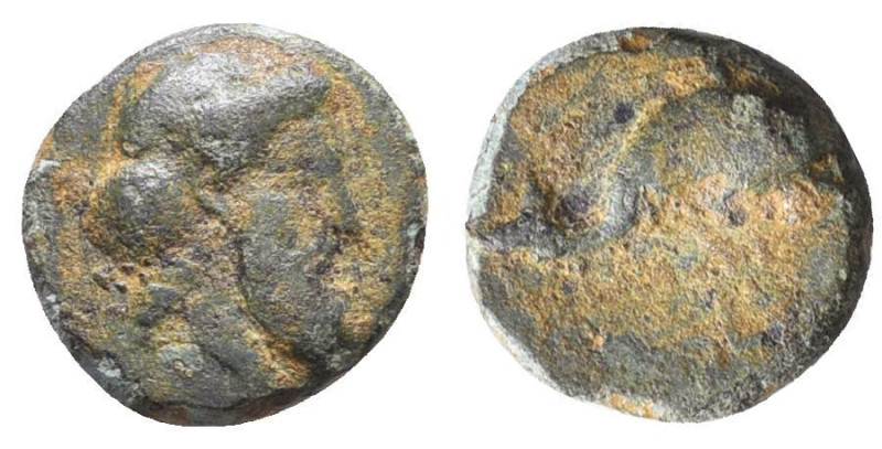 Greek Coins. 4th - 1st century B.C. AE

Reference:

Condition: Very Fine

...