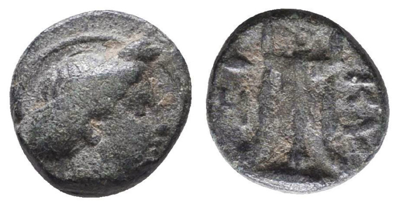 Greek Coins. 4th - 1st century B.C. AE

Reference:

Condition: Very Fine

...