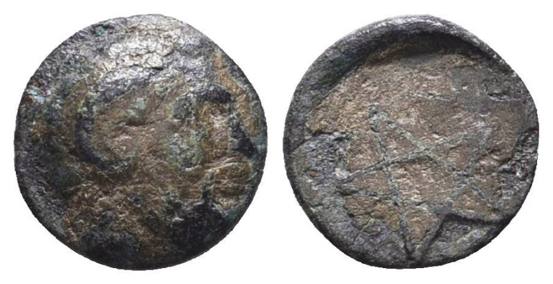 Greek Coins. 4th - 1st century B.C. AE

Reference:

Condition: Very Fine

...