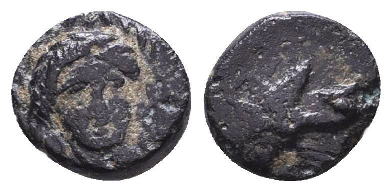 Greek Coins. 4th - 1st century B.C. AE

Reference:

Condition: Very Fine

...