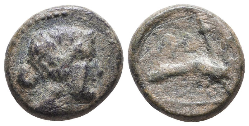 Greek Coins. 4th - 1st century B.C. AE

Reference:

Condition: Very Fine

...