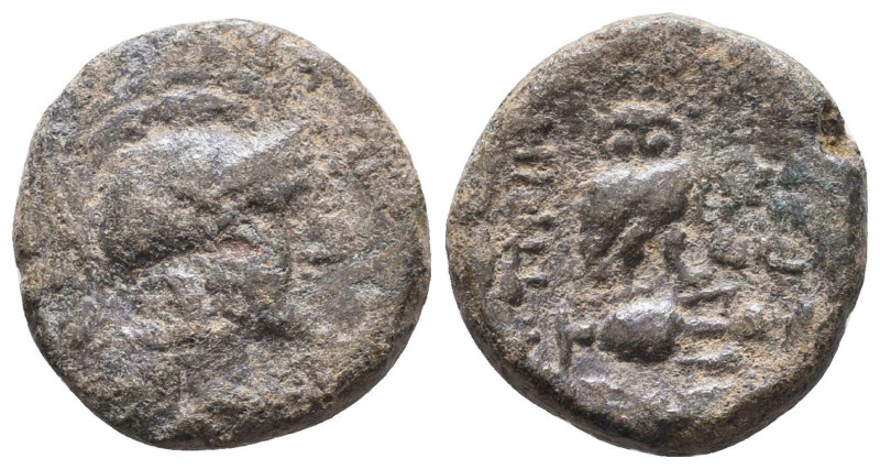 Greek Coins. 4th - 1st century B.C. AE

Reference:

Condition: Very Fine

...