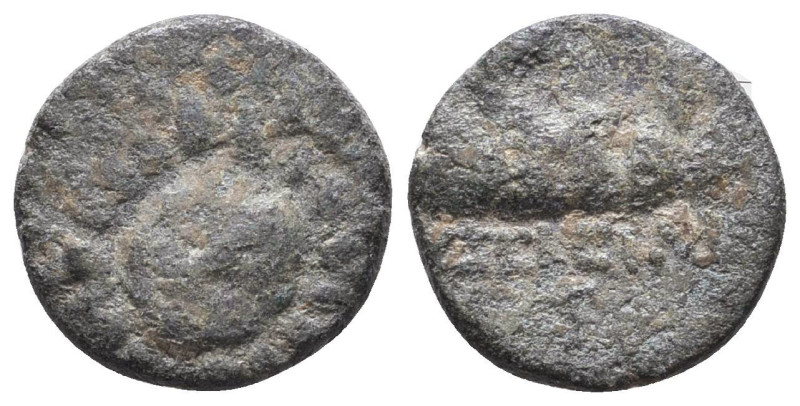 Greek Coins. 4th - 1st century B.C. AE

Reference:

Condition: Very Fine

...