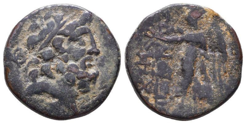 Greek Coins. 4th - 1st century B.C. AE

Reference:

Condition: Very Fine

...