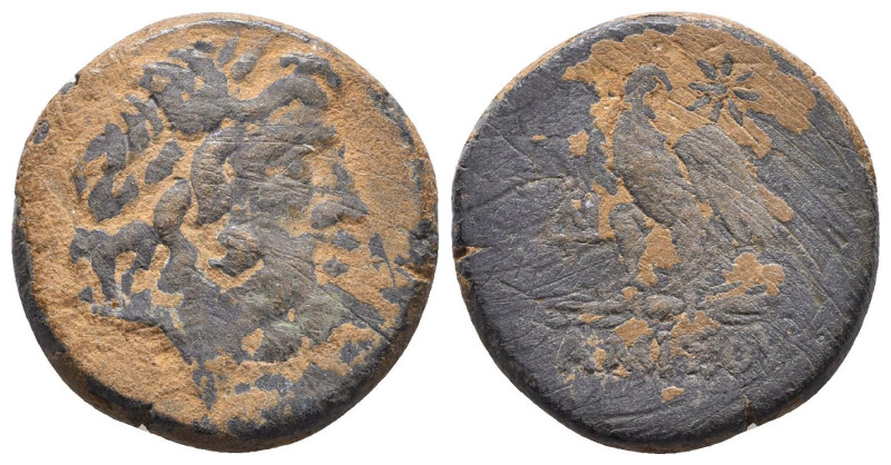 Greek Coins. 4th - 1st century B.C. AE

Reference:

Condition: Very Fine

...