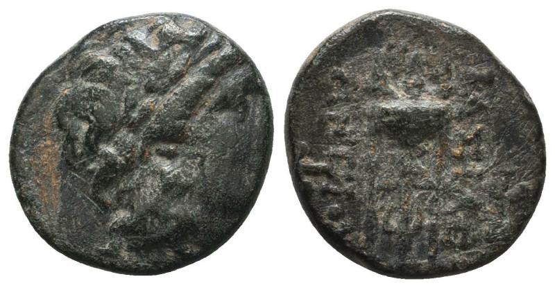 Greek Coins. 4th - 1st century B.C. AE

Reference:

Condition: Very Fine

...