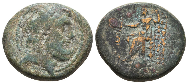 Greek Coins. 4th - 1st century B.C. AE

Reference:

Condition: Very Fine

...