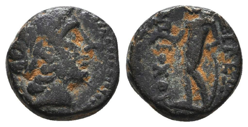 Greek Coins. 4th - 1st century B.C. AE

Reference:

Condition: Very Fine

...