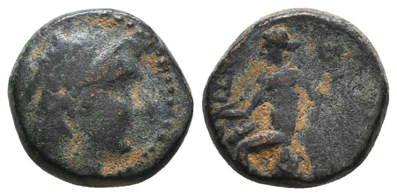 Greek Coins. 4th - 1st century B.C. AE

Reference:

Condition: Very Fine

...