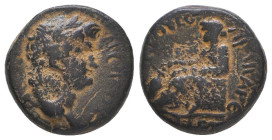 Roman Provincial Coins, Circa, 1st - 4th Century.

Reference:

Condition: Very Fine

Weight =4.1 gr
Heıght =14.6 mm