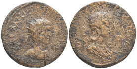 Roman Provincial Coins, Circa, 1st - 4th Century.

Reference:

Condition: Very Fine

Weight =14.6 gr
Heıght =30.2 mm