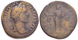 Antoninus Pius. AD 138-161. Æ Sestertius

Reference:

Condition: Very Fine

Weight =20.3 gr
Heıght =32.8 mm