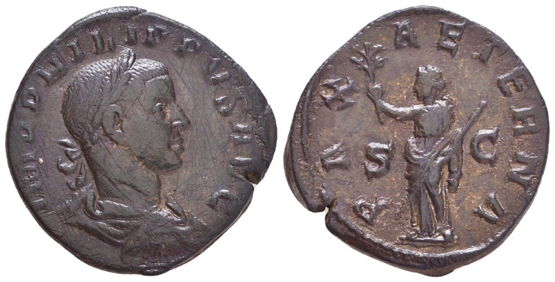 Philip I Æ Sestertius. 

Reference:

Condition: Very Fine

Weight =15.6 gr...