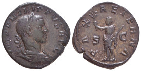 Philip I Æ Sestertius. 

Reference:

Condition: Very Fine

Weight =15.6 gr
Heıght =28.6 mm