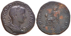 GORDIAN III (238-244). Sestertius.

Reference:

Condition: Very Fine

Weight =18.3 gr
Heıght =30 mm